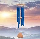 UpBlend Outdoors Wind Chimes for People who Like Their Neighbors 2 - an Amazing Addition to a Patio, Porch, Garden, or Backyard - 29" Total Length.