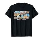Coney Island New York NY Vintage Retro Souvenir T-Shirt