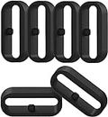 Zitel Fastener Rings Compatible with Garmin Vivoactive 3 4, Venu 2 Plus Sq, Fenix 5S 5S Plus 6S 6S Plus 7S, Forerunner 645 245 45s 55 158-20mm Watch Band Replacement Fastener Rings (6 Pack)