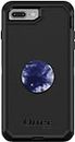 OtterBox + Pop Defender Series Case for iPhone SE 3rd Gen (2022), iPhone SE 2nd Gen (2020), iPhone 8/7 (NOT Plus) Non-Retail Packaging - Black with Dye Hard Pop