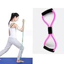 UerBone - 1 pc Resistance Training Bands Rope Tube Workout Exercise For Yoga 8 Type Crossfit Strength Training fitness accessories