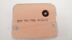 NOS Narco Japan Music Box Mechanism Movement DIY Craft Plays Joy to the World