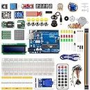 TRUSTECH Uno R3 Starter Kit with uno + Arudino Sensor + Stepper Motor + Breadboard + led + Buzzer + RFID Module Electronic Components Electronic Hobby Kit