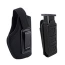 Tactical Right Hand Gun Holster Concealed Carry with Molle Single Magazine Pouch