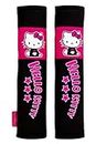 Hello Kitty Juego de 2 Almohadillas de Cinturón de Hello Kitty Star. Súper Cómodas y Funcionales. Universales y 100% lavables.