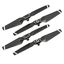 Careflection || Drone Replacement Propeller 2 Pairs FPV Foldable CW CCW Blades Props Fit for DJI Spark RC Drone Accessories Parts Kits Propeller Bladesdrone Blades(Color:White)