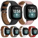 For Fitbit Versa 1 Versa 2 Leather Watch Band Strap Buckle Wirstbands