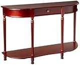 Frenchi Home Furnishing Console Sofa Table with Drawer, Expresso