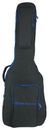 Rockville EGB25-BLU Padded Electric Guitar Gig Bag with Neck Pad + Secure Strap