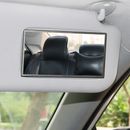Stainless Steel Clip Car Sun Visor Vanity Mirror Automotive Interior Accessories