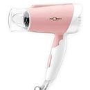 Pick Ur Needs 1800W Professional Stylish Foldable Hair Dryer With 3 Hot,Cold and Warm Setting Hair Dryer (Pink)