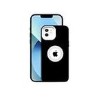 VURIOZZ Back Cover for Apple iPhone White CD Ring Case Full Camera Protection (iPhone 6&6s, Black)