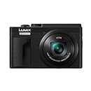 Panasonic Lumix TZ95D | Appareil Photo Compact (Capteur 20.3MP, Zoom Puissant Leica 30x F3.3-6.4, Viseur, Écran Tactile inclinable, Mode Selfie, Vidéo 4K, Stabilisation) Noir – Version Française