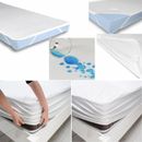 Protector de colchón impermeable soporte para incontinencia soporte lavable sábanas elásticas