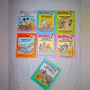 Disney Other | Lot Of 7 Walt Disney Fun-To-Read Library Boots. 1 Through 7. Bantam Books. | Color: Blue/Pink | Size: Osg