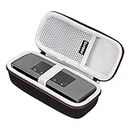 LTGEM Case for Bose Soundlink Mini/Mini 2 Bluetooth Portable Wireless Speaker - with Mesh Pocket for Accessories - Fits with The Bose Silicone Soft Cover.