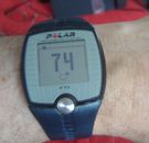 Reloj Monitor de Ritmo Cardíaco Polar FT1 T31 Sensor Codificado Correa para el Pecho - Batería Nueva