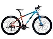 Firefox Bikes Firestorm Unisex 27.5 inches Wheel Size, 21 Speed Shimano 19.5 inches Steel Frame Aluminum Alloy Split Frame Dual Suspension All-Mountain (Blue) Over 23 Years