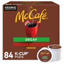 Café tostado premium McCafe DECAF 84 a 168 tazas Keurig K elige cualquier tamaño