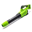 Greenworks 48V(2x24V) Cordless Axial Leaf Blower with Brushless Motor, Turbo Function, 217km/h, 16.4m³/min WITHOUT Batteries & Charger, 3 Year Guarantee GD24X2AB