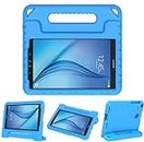 BMOUO Kids Case for Samsung Galaxy Tab E 8.0 inch - EVA Shockproof Case Light Weight Kids Case Super Protection Cover Handle Stand Case for Kids Children for Samsung Galaxy TabE 8-inch Tablet - Blue