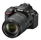 Nikon D5600 + AF-S DX NIKKOR 18-140 mm VR, Fotocamera Reflex Digitale, 24.2 Megapixel, LCD Touchscreen 3", Bluetooth, SD 8 GB 300x Premium Lexar, Nero [Nital Card: 4 Anni di Garanzia]