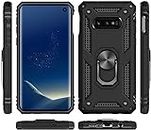 SkyTree Polycarbonate Case Compatible With Samsung Galaxy S10E,Shockproof Heavy Duty Dazzle With Kickstand Protective Back Cover For Samsung Galaxy S10E