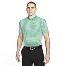 Nike Dri-FIT Victory Men's Striped Golf Polo (as1, Alpha, l, Regular, Regular, Classic Green/White)