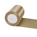 23m Wide Champagne Gold Satin Ribbon 10CM for Wedding Car,Large Fabric Ribbon 3 Inch Car Ribbon Thick Baby Blue Ribbon for Crafting,Gift Wrapping,Wedding,Christmas,DIY,Hair Bows,Cake Decorations