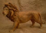 LION FIGURE LOEWE LION POLYRESIN for HOME AND GARDEN