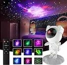 AstroNats Astronaut Galaxy Projector with Remote Control - 360° Adjustable Timer Kids Astronaut Nebula Night Light, for Gifts,Baby Adults Bedroom, Gaming Room, Home and Party