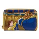 Loungefly Beauty and The Beast (1991) Scenes Zip Purse