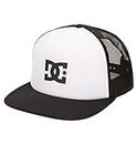 DC Shoes Gas Station-Trucker cap for Men, Cappellino da Baseball Uomo, White/Black, One Size