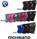 Kniebandage Rehband CrossFit Knee Support 3mm|5mm|7mm RX Line Bandage Gym
