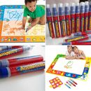 kids stocking filler aqua doodle draw water mat paint by numbers pen replacement