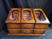 Wood Jewelry Box Storage Case Jay Import Co Music Box Vintage