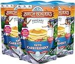 Keto Pancake & Waffle Mix by Birch Benders, Low-Carb, High Protein, Grain-Free, Gluten-Free, Low Glycemic, Keto-Friendly, Made with Almond, Coconut & Cassava Flour, 3 Pack (10oz Each)