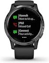 Garmin 010-N2174-11 Vivoactive 4 Black with Slate Hardware GPS Fitness Smartwatch (Refurbished)