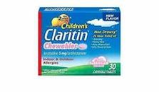 Claritin Children's Chewables 5mg Bubble Gum - 30 Chewable Tablets