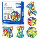 Magnetic Building Blocks, Magnetic Tiles Set, Toy for 3 4 5 6 7 8 Year Old Boys & Girls - Kids & Toddlers, STEM Educational Building Toy/Game, Gift for 3-8 Year Olds boys & girls, 36 pcs Set- Gift Box