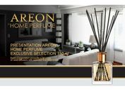 AREON Home Air Freshener Luxury Perfume Reed Diffuser + 10 Rattan Reeds 50-150ml