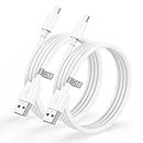 iPhone Charger Cable 2M 2Pack[Apple MFi Certified], USB to Lightning Cable 2M iPhone Charging Cable Long Fast iPhone Cable Cord Lead Wire for Apple iPhone 14 13 12 11 Pro Max/Plus/X/XS/XR/8/7/6/iPad