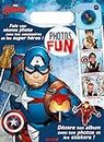 Marvel Avengers - Photos Fun (Captain America): Avec un album photos, des stickers et des accessoires