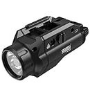 Feyachi HL-20 Compact Tactical Pistol Torch Light 400Lumen Flashlight for Airsoft Handgun Pistol