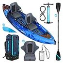 Bluefin Ranger Inflatable Kayak, Inflatable 2 Person Kayak, inflatable canoe alternative