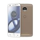 Moto Z Unlocked Smartphone, 5.5" Quad HD Screen, 64GB Storage, 5.2mm Thin - Fine Gold White - 64GB (International Model)