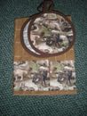 Wolves wolf kitchen towels and potholders