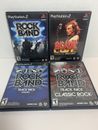 Paquete de Rock Band: Paquete Clásico, Rockband 1, Volumen 1 y AC/DC -Sony PlayStation 2