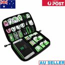 Travel Universal Cable Organizer Bag Small Electronics Accessories Case Pouch AU