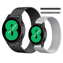 For Samsung Galaxy Watch 4 46/44/40mm Replacement Metal Milanese Loop Band Strap